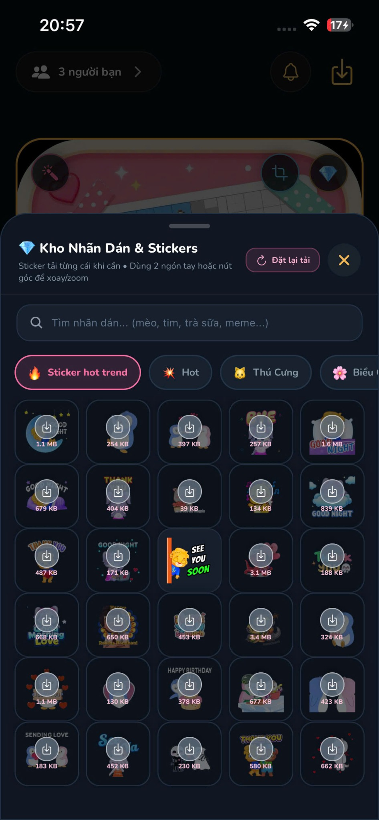 Kho Sticker Nhãn Dán